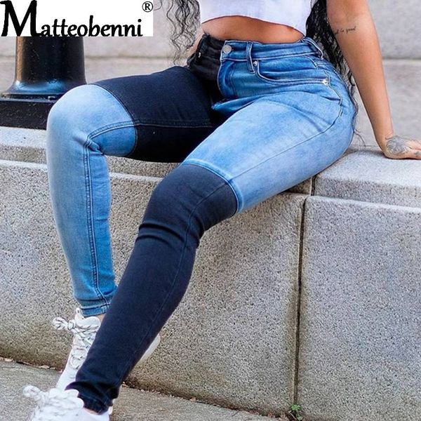 2021 new autumn fashion contrast patchwork jeans women high waist hip hop pencil pants ladies trousers female denim streetwear tmqb, Blue
2021 new autumn fashion contrast patchwork jeans women high waist hip hop pencil pants ladies trousers female denim streetwear tmqb, Blue