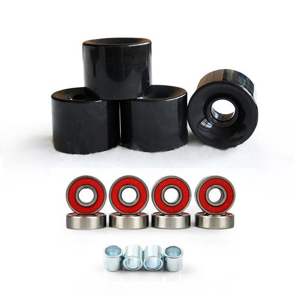 4pcs 60mm led black skateboard wheels with 9 bearing + spacers longboard 78a soft fishboard pu wearable wheels
4pcs 60mm led black skateboard wheels with 9 bearing + spacers longboard 78a soft fishboard pu wearable wheels