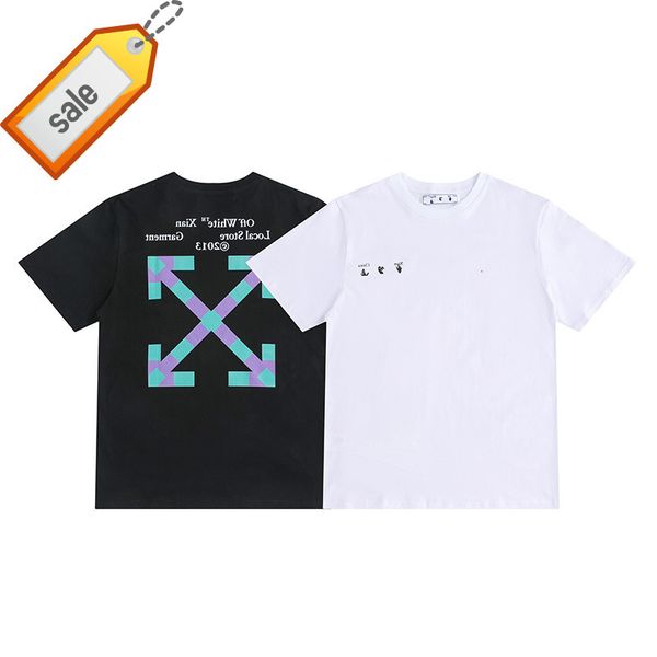 spring off / summer 2021 new blue purple arrstyle print casual round neck short sleeve t-shirt for men and women, White;black
spring off / summer 2021 new blue purple arrstyle print casual round neck short sleeve t-shirt for men and women, White;black
