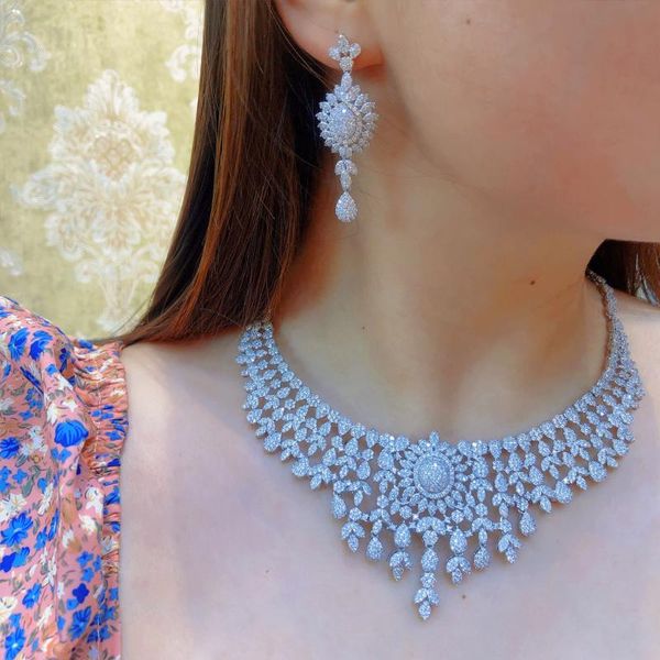 earrings & necklace missvikki luxury nigerian dubai tassel earring bangle ring set jewelry sets for women wedding bridal 2021, Silver
earrings & necklace missvikki luxury nigerian dubai tassel earring bangle ring set jewelry sets for women wedding bridal 2021, Silver
