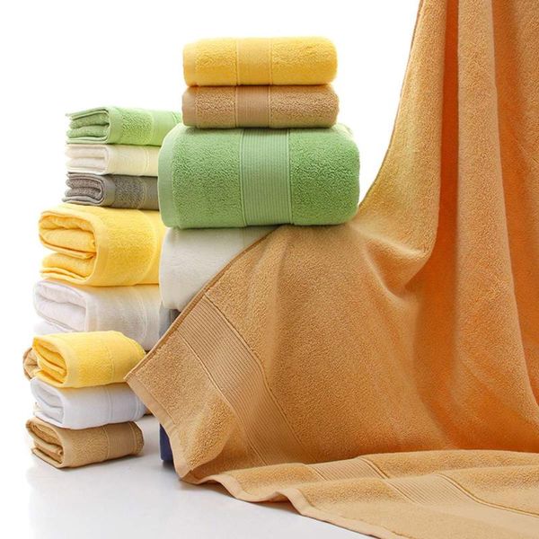 100% cotton fast drying big large bathroom home towels bath sheet hand towel face bath towel beach soft cotton solid color