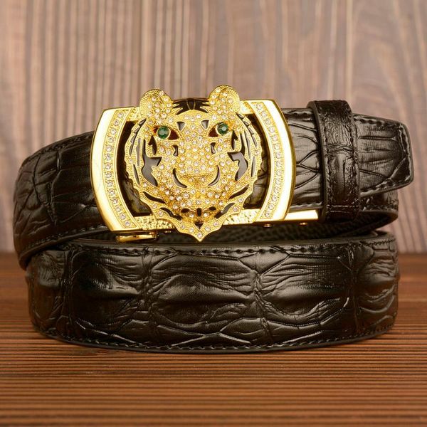 belts men's tiger pattern belt retro alloy automatic buckle all-match jeans, Black;brown
belts men's tiger pattern belt retro alloy automatic buckle all-match jeans, Black;brown