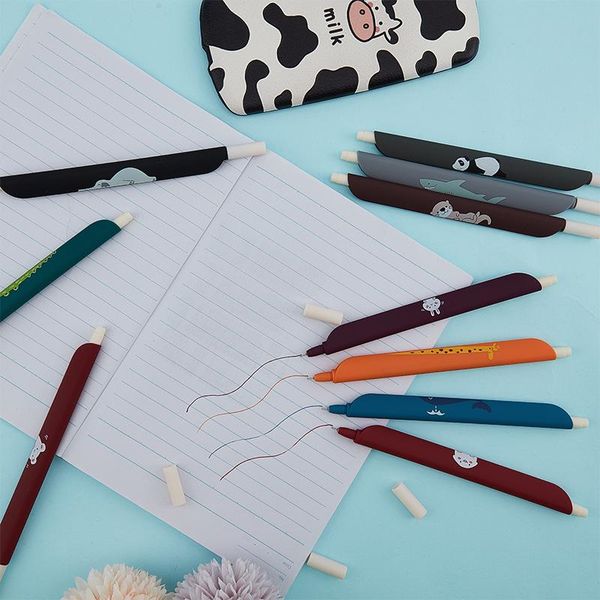 gel pens 1pcs cute color pluma neutral kawaii animal diary retro school supplies office writing stationery
gel pens 1pcs cute color pluma neutral kawaii animal diary retro school supplies office writing stationery