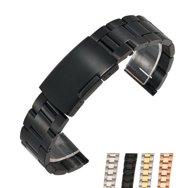 watch bands 30mm 28mm 26mm 24mm 22mm 20mm 18mm stainless steel band solid classic metal wristband for smart strap men women, Black;brown
watch bands 30mm 28mm 26mm 24mm 22mm 20mm 18mm stainless steel band solid classic metal wristband for smart strap men women, Black;brown