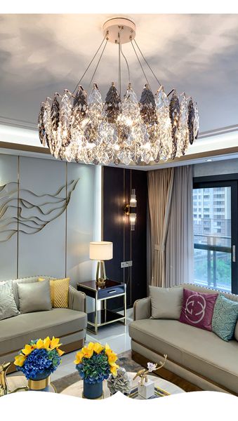 new led chandeliers leaf crystal lights for living room bedroom dining room modern chandelier lamps hanging lighting decor
new led chandeliers leaf crystal lights for living room bedroom dining room modern chandelier lamps hanging lighting decor