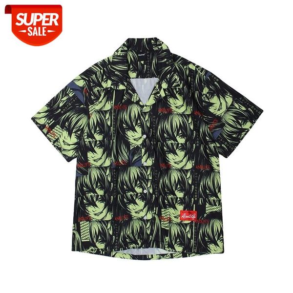 harajuku cartoon short sleeve oversize summer shirts men and women lapel high street loose hawaiian shirt hip hop #xd2l, White;black
harajuku cartoon short sleeve oversize summer shirts men and women lapel high street loose hawaiian shirt hip hop #xd2l, White;black