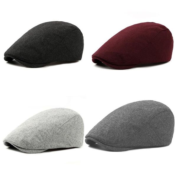 berets british style 2021 autumn winter men cap hats wool fashion flat caps for hat classic vintage beret lovable, Blue;gray
berets british style 2021 autumn winter men cap hats wool fashion flat caps for hat classic vintage beret lovable, Blue;gray