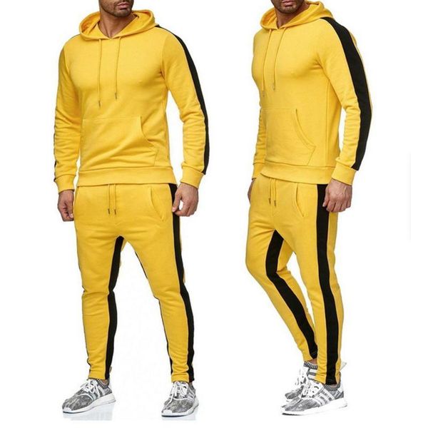 men's hoodies & sweatshirts hooded men sportswear sets spring winter nice casual tracksuit two piece suit sweatshirt + sweatpants male, Black
men's hoodies & sweatshirts hooded men sportswear sets spring winter nice casual tracksuit two piece suit sweatshirt + sweatpants male, Black