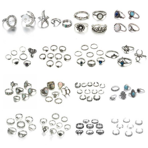 tocona vintage gold rings sets for women cross shell starfish clear crytal stone geometric wedding ring jewelry wholesale, Silver
tocona vintage gold rings sets for women cross shell starfish clear crytal stone geometric wedding ring jewelry wholesale, Silver