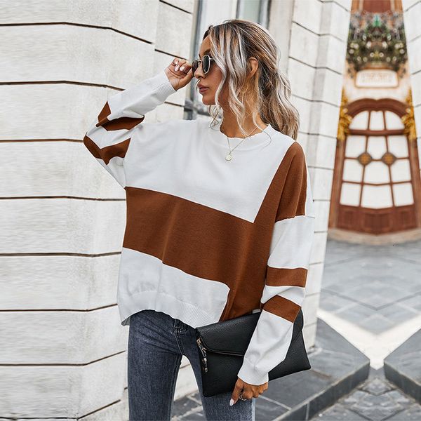 2021 new fashion contrast color pullover women autumn casual full sleeve patchwork oversize hoodies takm, Black
2021 new fashion contrast color pullover women autumn casual full sleeve patchwork oversize hoodies takm, Black