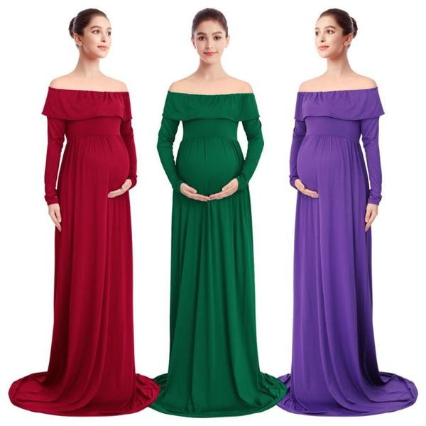 maternity dresses pregnancy dress long sleeve maxi pregnant women pography costumes wedding baby show, White
maternity dresses pregnancy dress long sleeve maxi pregnant women pography costumes wedding baby show, White