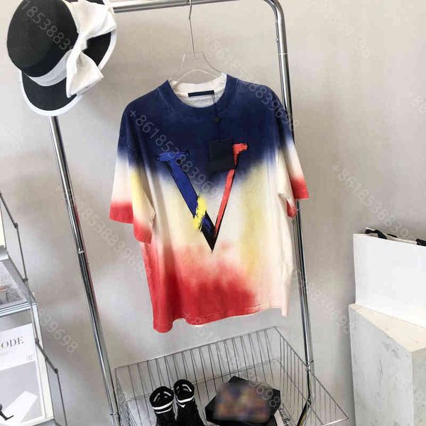 apparel print designer women t shirt tie dye colorful luxury cotton t-shirt letter logo brand summer women tee short sleeve, White
apparel print designer women t shirt tie dye colorful luxury cotton t-shirt letter logo brand summer women tee short sleeve, White
