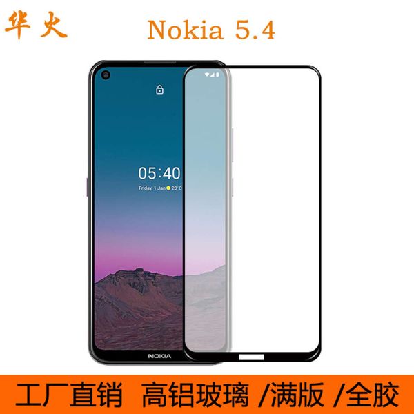 suitable for toughened printing two nokia 5.4 full screen mobile phone film without white edge anti fingerprint
suitable for toughened printing two nokia 5.4 full screen mobile phone film without white edge anti fingerprint