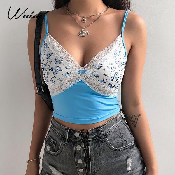 women's tanks & camis weekeep floral print lace crop for women summer sleeveless 90s spaghetti strap camisole streetwear cami, White
women's tanks & camis weekeep floral print lace crop for women summer sleeveless 90s spaghetti strap camisole streetwear cami, White