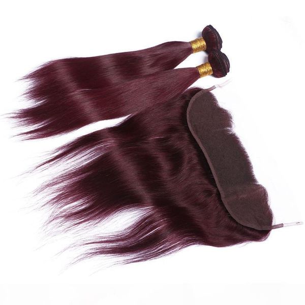 virgin peruvian wine red human hair wefts with frontal straight pure 99j burgundy hair weave bundles 2pcs with 13x4 lace frontal closure, Black
virgin peruvian wine red human hair wefts with frontal straight pure 99j burgundy hair weave bundles 2pcs with 13x4 lace frontal closure, Black