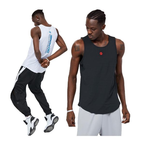 running jerseys men vests 2021 fitness gyms tank prints bodybuilding sport undershirt quick dry breathable training shirts singlets, Black;blue
running jerseys men vests 2021 fitness gyms tank prints bodybuilding sport undershirt quick dry breathable training shirts singlets, Black;blue
