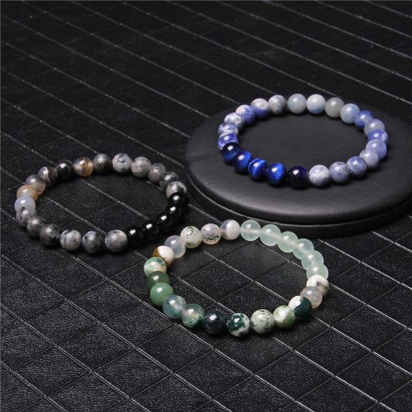 beaded, strands 8mm natural agates beads bracelet handmade blue round beaded bracelets healing yoga balance for men women jewelry gift, Black
beaded, strands 8mm natural agates beads bracelet handmade blue round beaded bracelets healing yoga balance for men women jewelry gift, Black