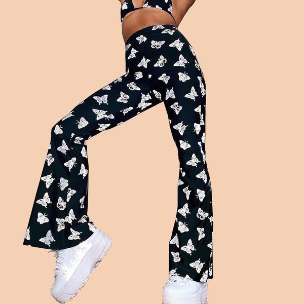 2021 autumn butterfly reflective boot cut long pants women casual high waisted trousers lady flare pants streetwear casual pant, White;red
2021 autumn butterfly reflective boot cut long pants women casual high waisted trousers lady flare pants streetwear casual pant, White;red
