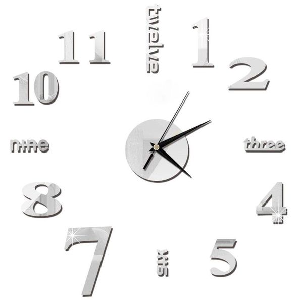 wall clocks large diy clock modern 3d with mirror numbers stickers for home office decorations
wall clocks large diy clock modern 3d with mirror numbers stickers for home office decorations