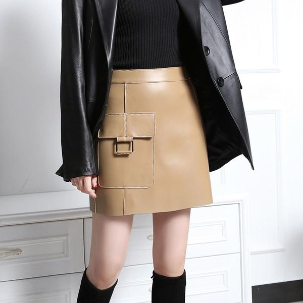 skirts factory direct sale 2021 style women fashion genuine leather skirt with big pocket, Black
skirts factory direct sale 2021 style women fashion genuine leather skirt with big pocket, Black