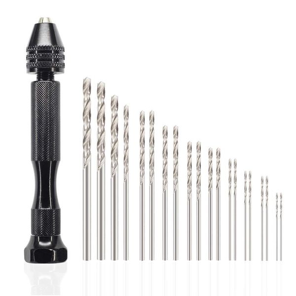 professional drill bits pin vise hand bits(20pcs), micro-mini twist set with precision rotary tools for wood, jewelry, pl
professional drill bits pin vise hand bits(20pcs), micro-mini twist set with precision rotary tools for wood, jewelry, pl