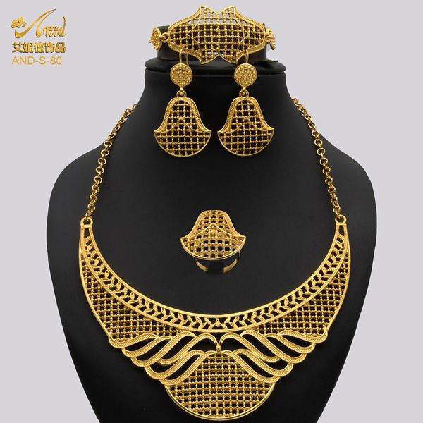 jewelry set ethiopia 24k gold jewelry women's necklace earring ring dubai bride gift, Slivery;golden
jewelry set ethiopia 24k gold jewelry women's necklace earring ring dubai bride gift, Slivery;golden