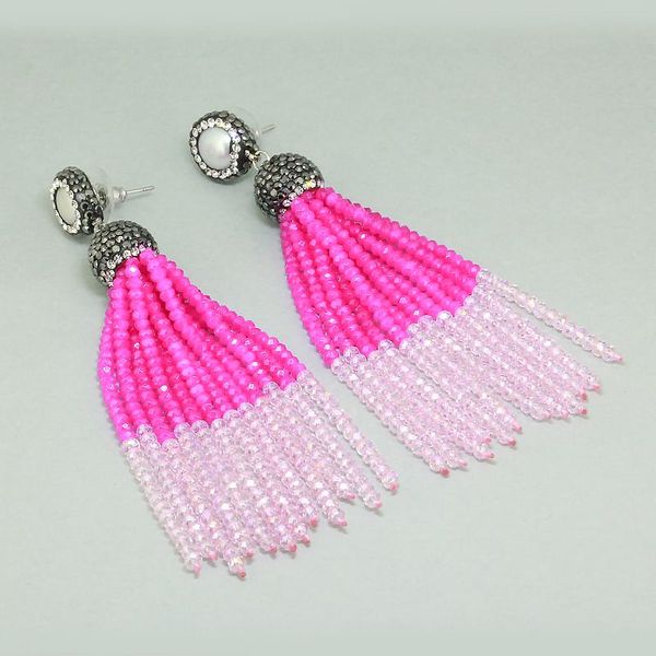 earrings & necklace bohemia baby rose pink n clear gray beads 12 rows thick joint combine beaded tassel dangle for women wedding, Silver
earrings & necklace bohemia baby rose pink n clear gray beads 12 rows thick joint combine beaded tassel dangle for women wedding, Silver