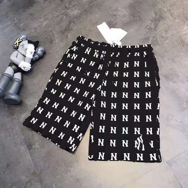 21 spring and summer new fashion n + y letter printing three dimensional embroidery casual comfortable terry pair shorts, White;black
21 spring and summer new fashion n + y letter printing three dimensional embroidery casual comfortable terry pair shorts, White;black