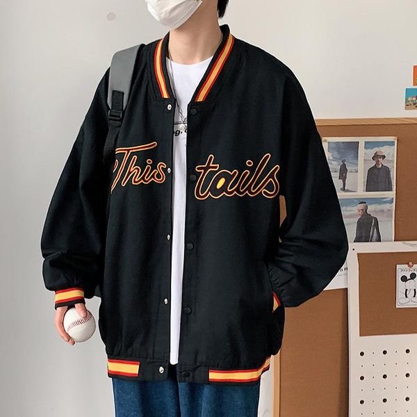 men's jackets casual england style 2021 spring autumn jacket men brand baseball clothes plus asian size m-5xl, Black;brown
men's jackets casual england style 2021 spring autumn jacket men brand baseball clothes plus asian size m-5xl, Black;brown