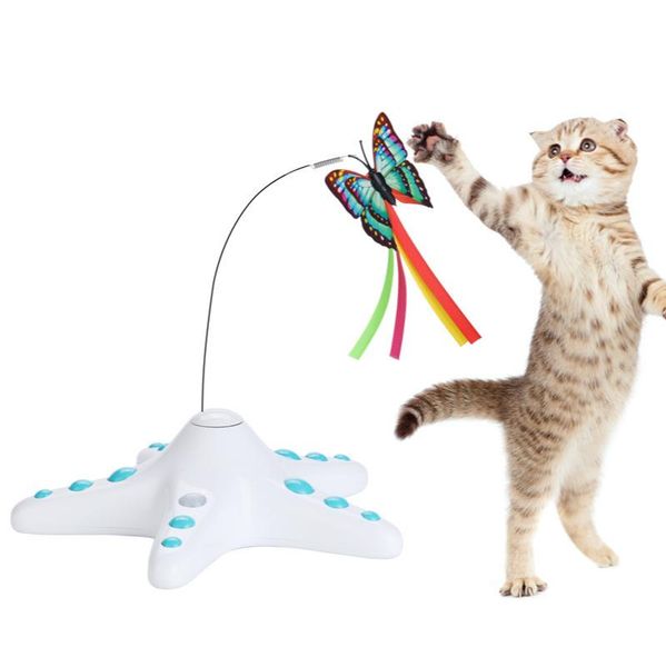 cat toys automatic teasing from hi teaser electric butterfly turn to toy pet supplies factory wholesale
cat toys automatic teasing from hi teaser electric butterfly turn to toy pet supplies factory wholesale