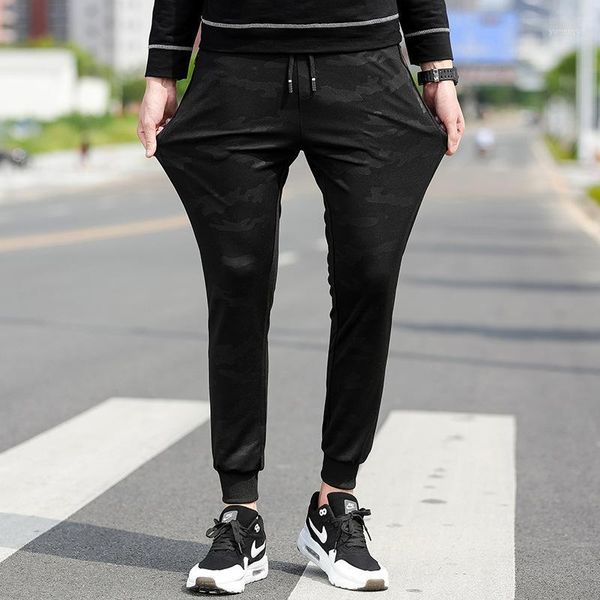 men's pants korean version slim fit elastic function leggings wholesale camouflage trend sports casual men, Black
men's pants korean version slim fit elastic function leggings wholesale camouflage trend sports casual men, Black
