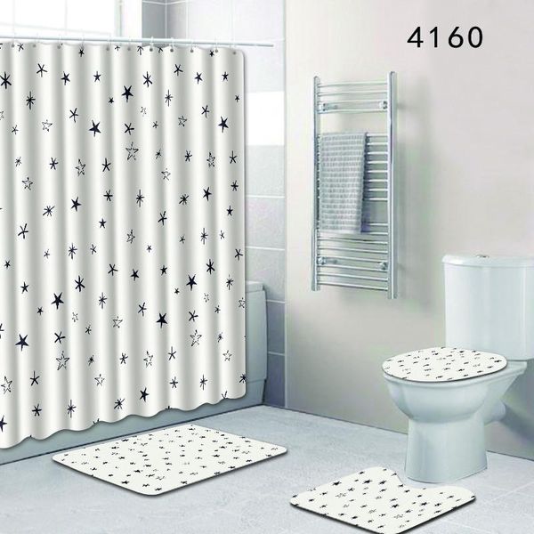 shower curtains beautiful star print curtain 4 piece carpet cover toilet bath mat pad set bathroom 12 hooks
shower curtains beautiful star print curtain 4 piece carpet cover toilet bath mat pad set bathroom 12 hooks
