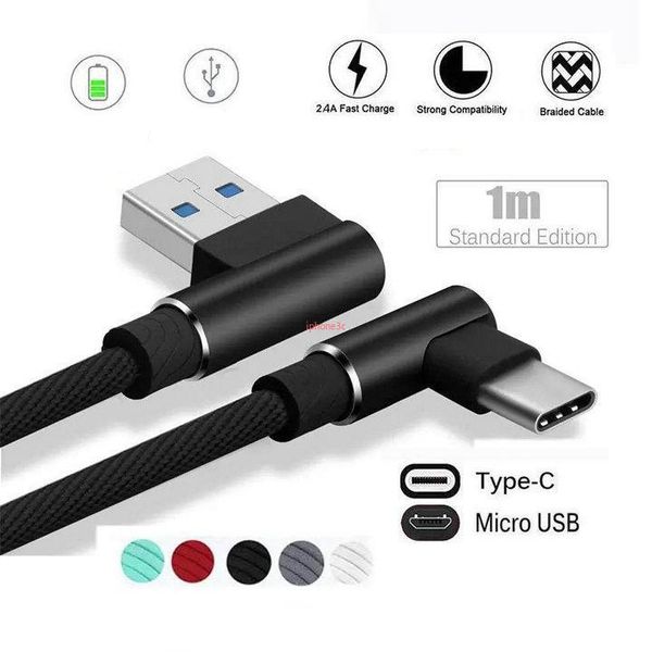 90 degree micro usb cable 1m 2m 3m 2a fast charger cords braided type c data line for samsung s10 s9 s8 note 8 smartphone android phones
90 degree micro usb cable 1m 2m 3m 2a fast charger cords braided type c data line for samsung s10 s9 s8 note 8 smartphone android phones