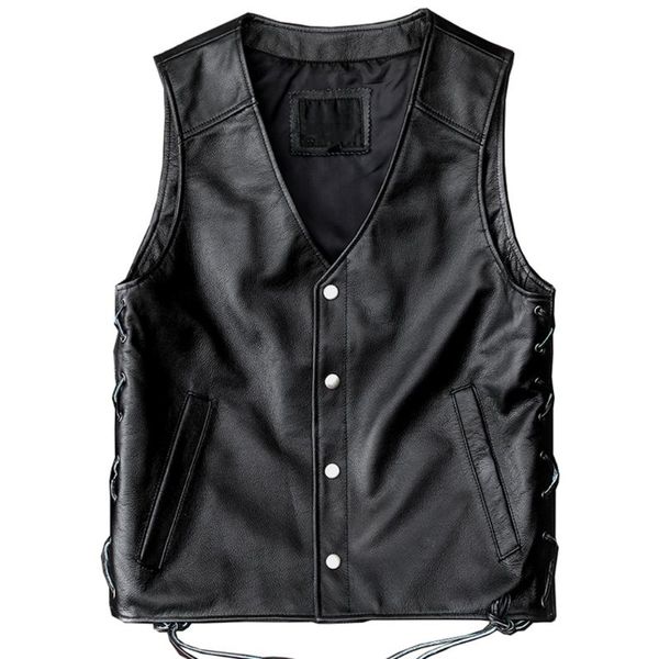 men's vests motorcycle mans vest cowhide real leather riding waistcoat reflection skull pattern sleeveless coat genuine, Black;white
men's vests motorcycle mans vest cowhide real leather riding waistcoat reflection skull pattern sleeveless coat genuine, Black;white