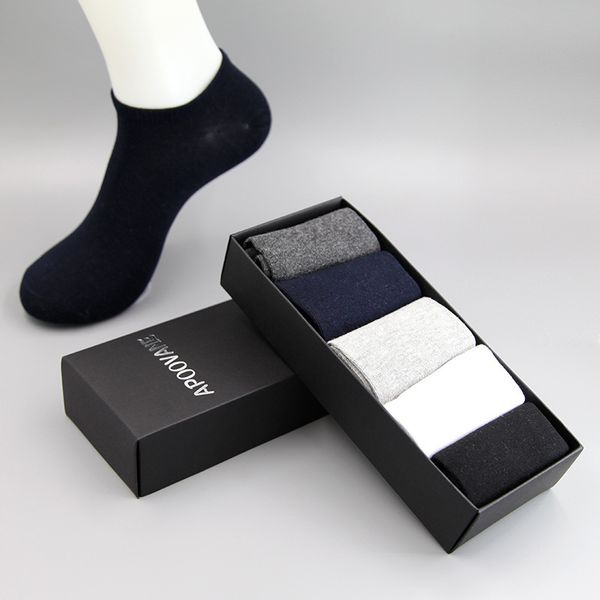cotton autumn and summer thin pure middle tube men's socks business 5 pairs gift box c0224, Black
cotton autumn and summer thin pure middle tube men's socks business 5 pairs gift box c0224, Black