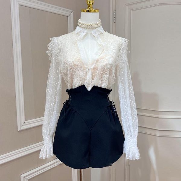 women's two piece pants red roosarosee spring autumn 2022 women turn-down collar long sleeve ruffles blouse strap shorts 3 set f, White
women's two piece pants red roosarosee spring autumn 2022 women turn-down collar long sleeve ruffles blouse strap shorts 3 set f, White