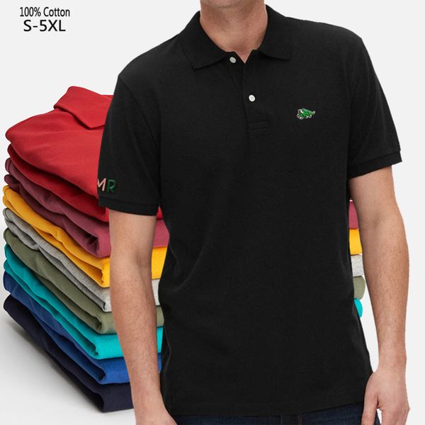 men's short sve t-shirt, brand embroidery, 100% cotton, s-5xl, White;black 
men's short sve t-shirt, brand embroidery, 100% cotton, s-5xl, White;black