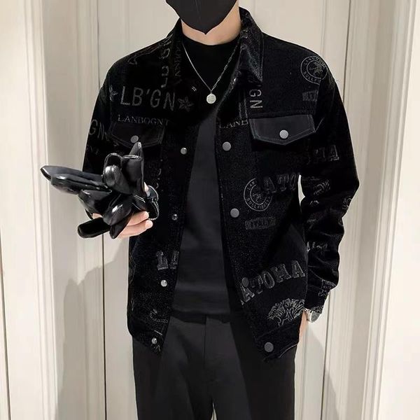 men's jackets style locomotive coat lapels, male, 2021 logo ins tooling on the handsome cultivate one's morality d, Black;brown
men's jackets style locomotive coat lapels, male, 2021 logo ins tooling on the handsome cultivate one's morality d, Black;brown