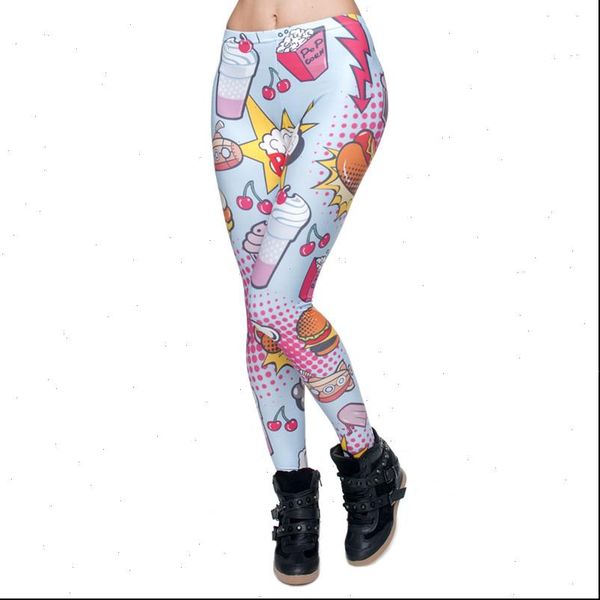 fashion fast food comix 3d printing punk women ladies legging stretchy trousers casual pants leggings drop shipping, Black
fashion fast food comix 3d printing punk women ladies legging stretchy trousers casual pants leggings drop shipping, Black