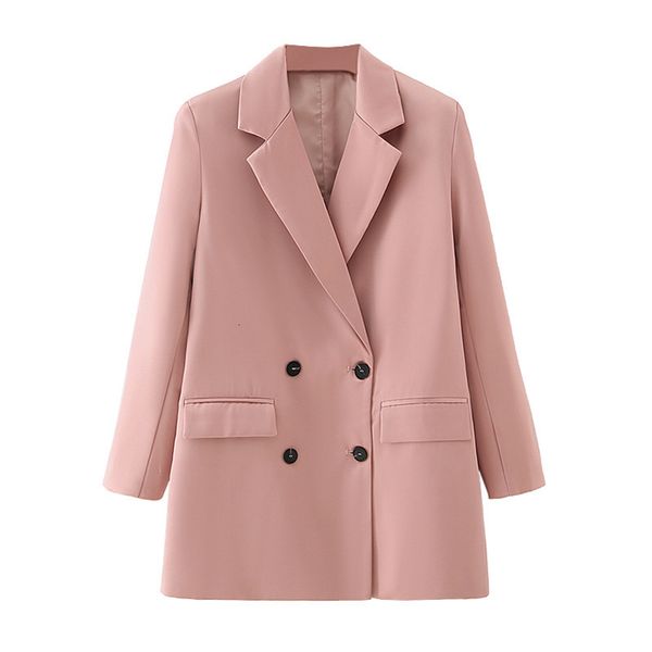 2021 new pink women autumn blazer double breasted ladies formal suit jackets ncmo, White;black
2021 new pink women autumn blazer double breasted ladies formal suit jackets ncmo, White;black