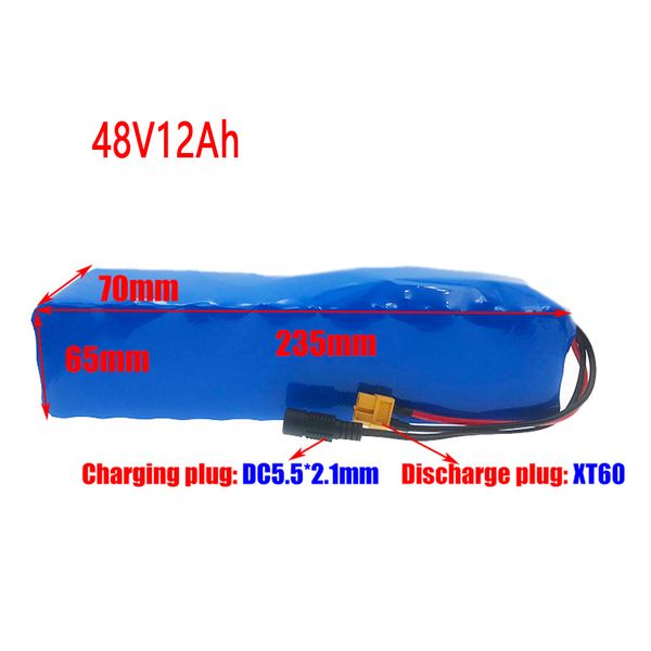 vakaumus 48v 12ah lithium battery pack 18650 for 500w 450w 350w 250w 54.6v ebike electric bicycle scooter with 2a charger
vakaumus 48v 12ah lithium battery pack 18650 for 500w 450w 350w 250w 54.6v ebike electric bicycle scooter with 2a charger
