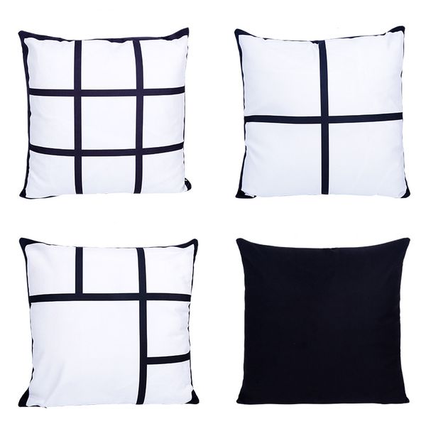 classic single side sublimation lattice cushion cover blank pillow case white checkered pillowcover festival party gift
classic single side sublimation lattice cushion cover blank pillow case white checkered pillowcover festival party gift