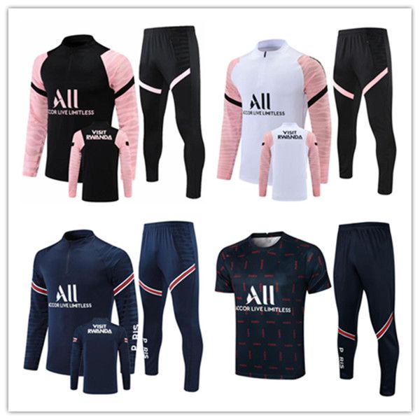 2021/22 mbappe verratti soccer tracksuit football training suit 2021 2022 men + kids kimpembe marquinhos hakimi survetement chandal jogging, Black
2021/22 mbappe verratti soccer tracksuit football training suit 2021 2022 men + kids kimpembe marquinhos hakimi survetement chandal jogging, Black
