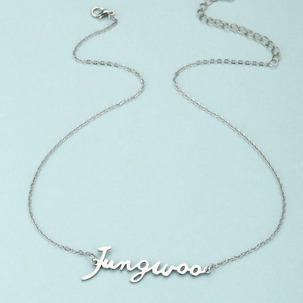 chains nct member signature letter bracelet silver color stainless steel chain bracelets for women fans jewelry accessories
chains nct member signature letter bracelet silver color stainless steel chain bracelets for women fans jewelry accessories