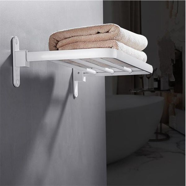 folding bathroom towel rack black/white aluminum movable bath towel holder 40/50/60 cm bath shelves nail wall rail
folding bathroom towel rack black/white aluminum movable bath towel holder 40/50/60 cm bath shelves nail wall rail
