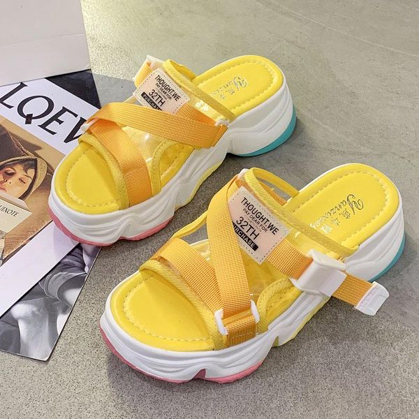 dress shoes times roman women slippers 2021 summer woman comfortable platform beach for ladies colorful women's sandals, Black
dress shoes times roman women slippers 2021 summer woman comfortable platform beach for ladies colorful women's sandals, Black