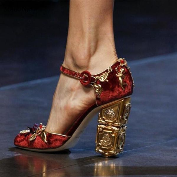 strange style metal fretwork heel women shoes round toe metal decor string bead femal high heels butterfly-knot mary janes pumps, Black
strange style metal fretwork heel women shoes round toe metal decor string bead femal high heels butterfly-knot mary janes pumps, Black