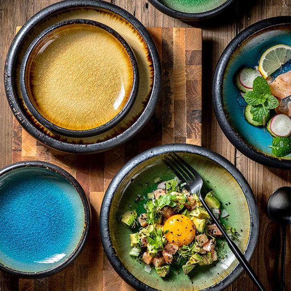 dishes & plates 6/8 inch round ceramic home dinner creative kitchen tableware dish salad plate household rice bowl ornaments
dishes & plates 6/8 inch round ceramic home dinner creative kitchen tableware dish salad plate household rice bowl ornaments