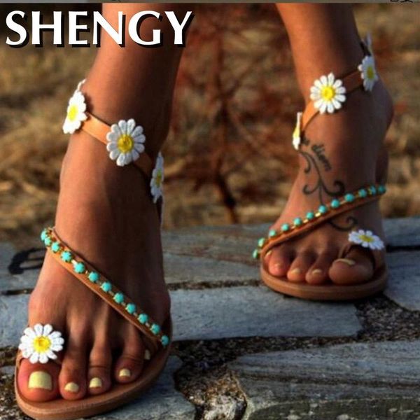 sandals 2021 sheng summer shoes woman gladiator women flat fashion weet flowers boho beach ladies plus size 44, Black
sandals 2021 sheng summer shoes woman gladiator women flat fashion weet flowers boho beach ladies plus size 44, Black