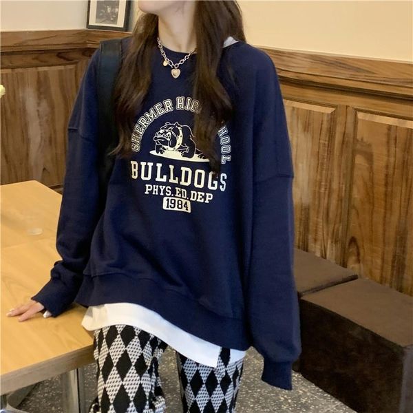 women's hoodies & sweatshirts thin pullover print sweatshirt vintage fashion autumn designer loose o-neck harajuku hoodie mujer 2021 ko, Black
women's hoodies & sweatshirts thin pullover print sweatshirt vintage fashion autumn designer loose o-neck harajuku hoodie mujer 2021 ko, Black